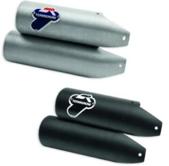 Termignoni Einddemper Afdekkap Zwart Ducati Monster 797 / Scrambler