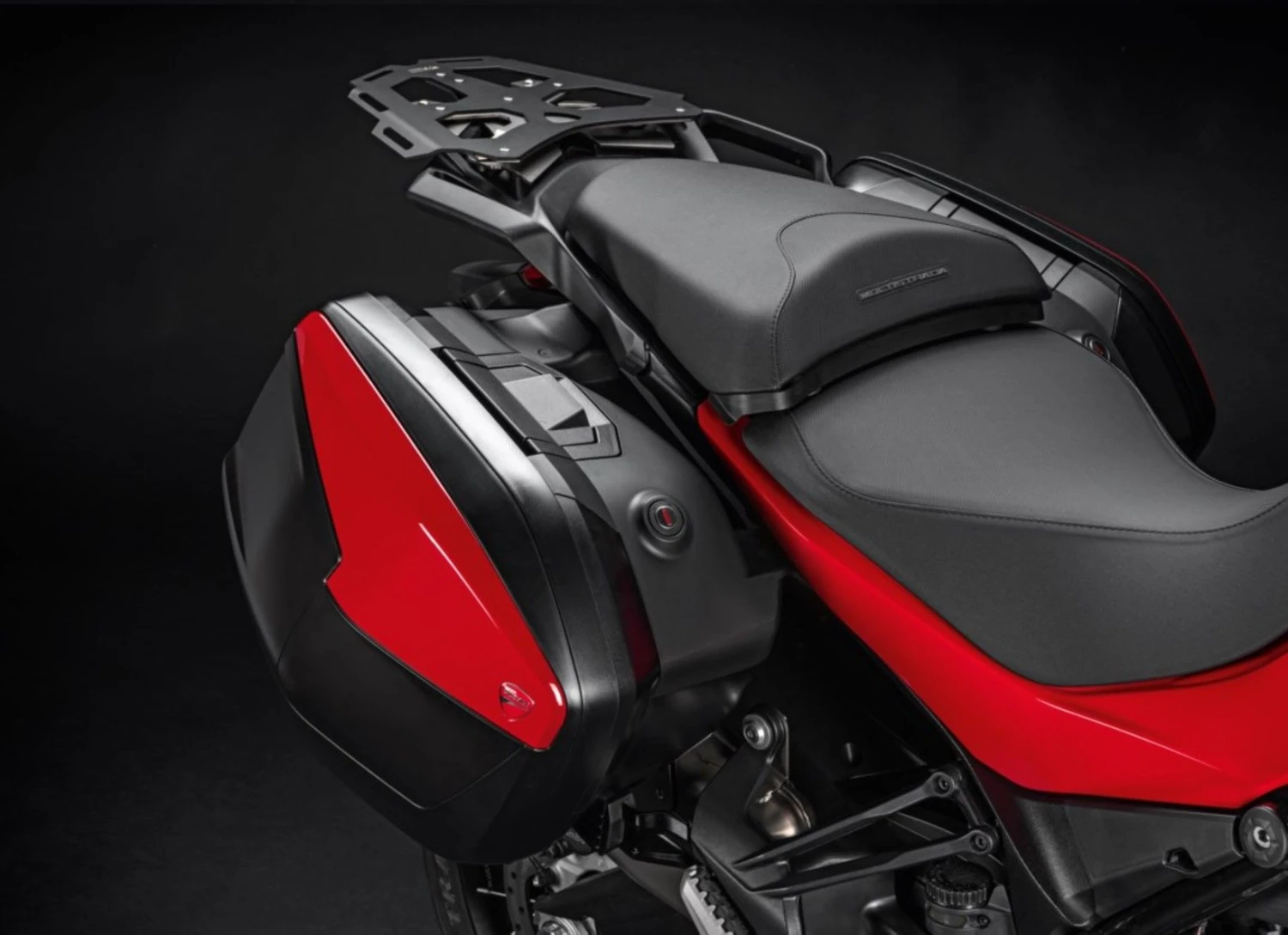 Ducati Zijkoffer Kleurdeel Set Street Grey Multistrada