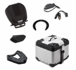 Ducati Zijkoffer Kit Compleet Aluminium Multistrada